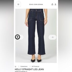 Dear John Holly Straight Jeans